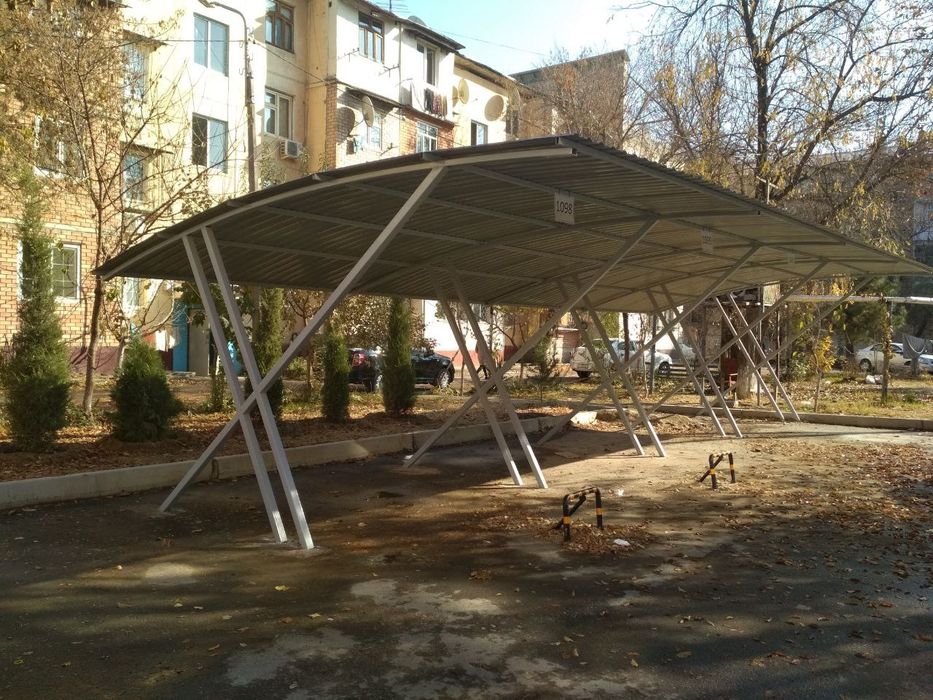 Мошинага темир навеслар ясаберамиз