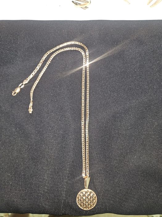 Продам цепь с кулоном Советское золото 583п