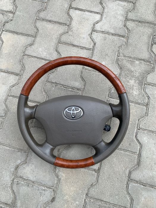 Руль прадо 120 с круиз контролел и аэбаг в сборе