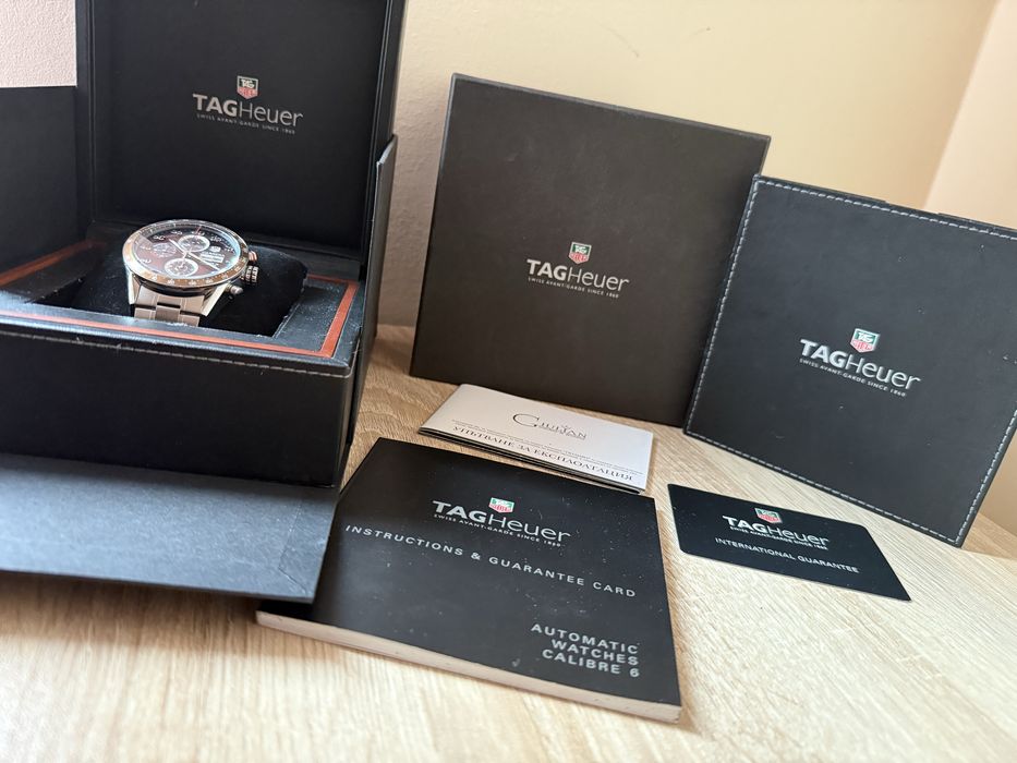 Часовник Tag Heuer Carrera CV2A12