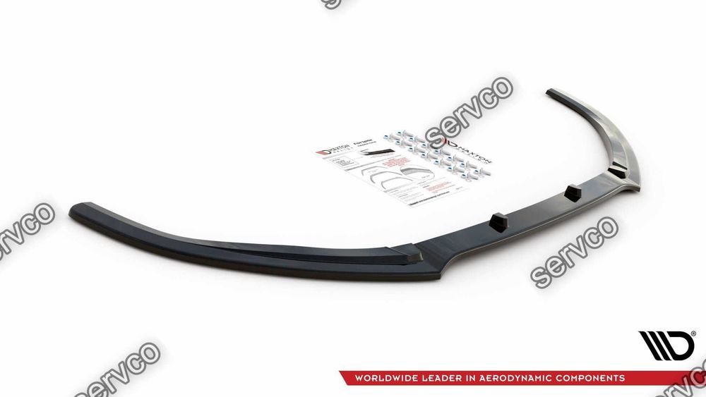 Prelungire splitter bara fata Audi S3 A3 S-Line 8V 2013-2016 v14 - Maxton Design