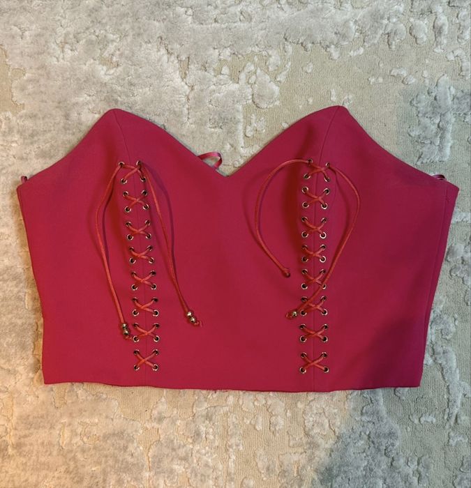 Super pret! Corset - top Elisabetta Franchi - model premium
