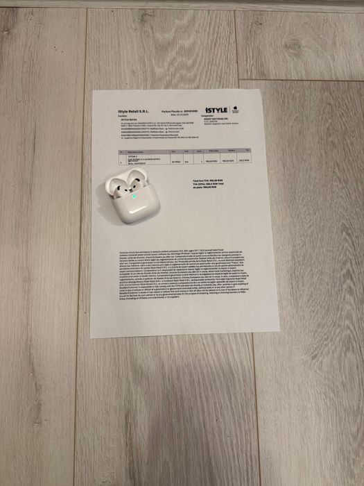 Airpods 4 cu anc 2024