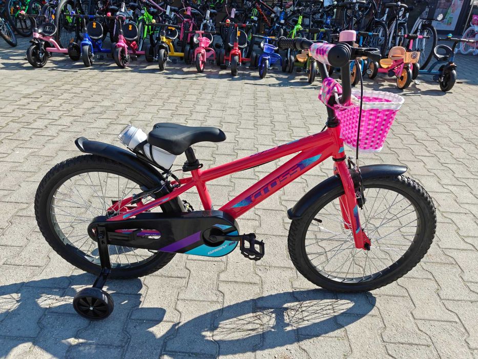 CROSS Алуминиев велосипед 20" DAISY розов