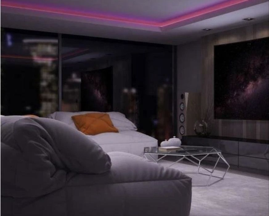 Banda led RGBW pentru exterior Dals, made in USA, noua, 2 seturi de 7.3m