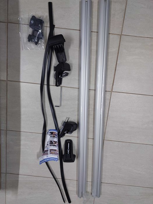 Напречни греди за багажник на покрива, рейлинг, универсални