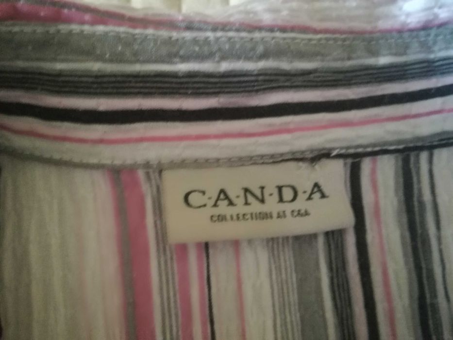 Продавам дамска риза с 3/4 ръкави от материята-крепон