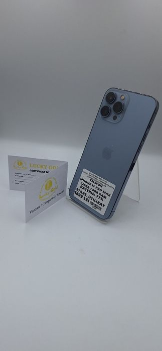 IPhone 13 Pro Max 128Gb 77% Baterie Garantie/Factura #53646