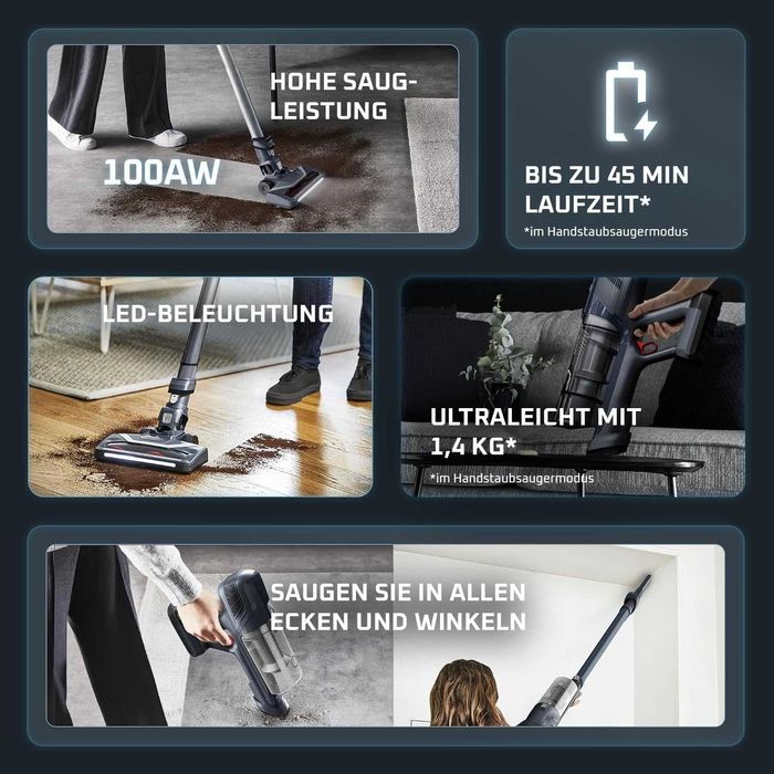 Вертикална прахосмукачка Rowenta X-Pert 6.60 (RH6831EO)