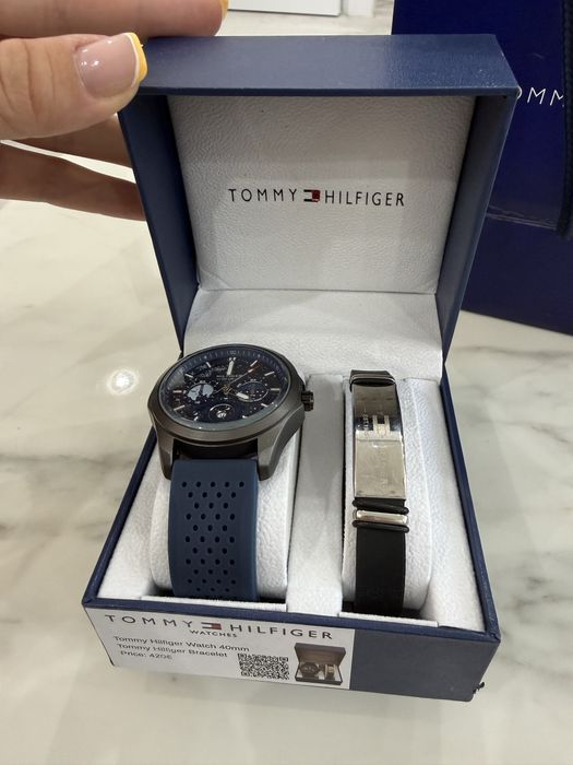 Tommy Hilfiger – мъжки часовник с гривна