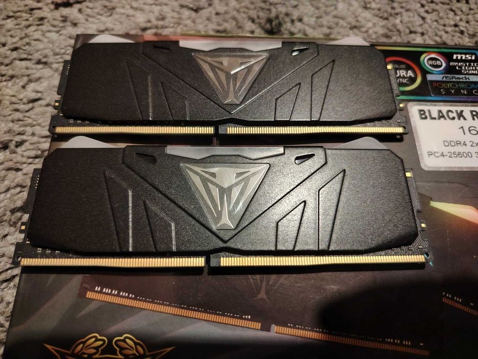 Рам памет Patriot Viper RGB Black 16GB (2x8GB) 3200Mhz DDR4 CL16