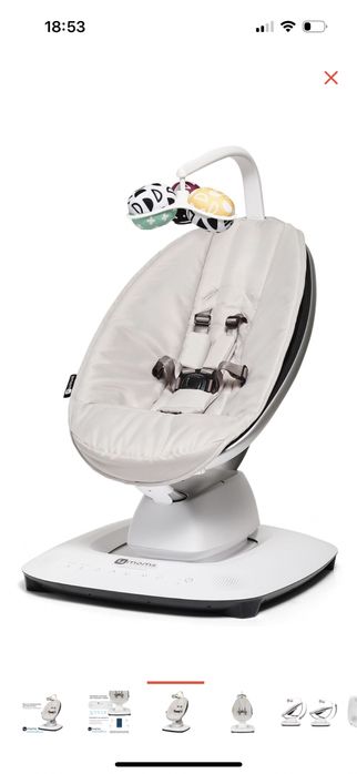 Продам шезлонг 4 Moms