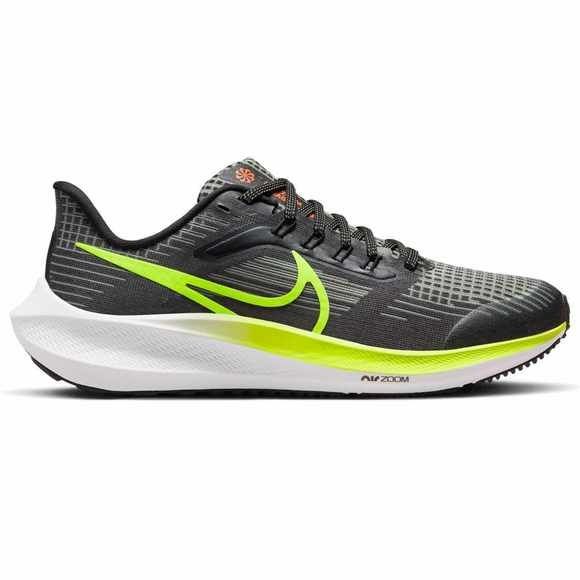 Nike Air Zoom Pegasus 39 Youth Size  DM4015-002 Black/Volt-Barely