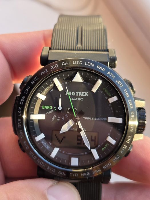 Casio pro trek 6621y ( g-shock)