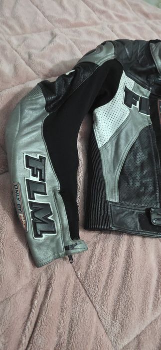 Geaca moto FLM  de piele