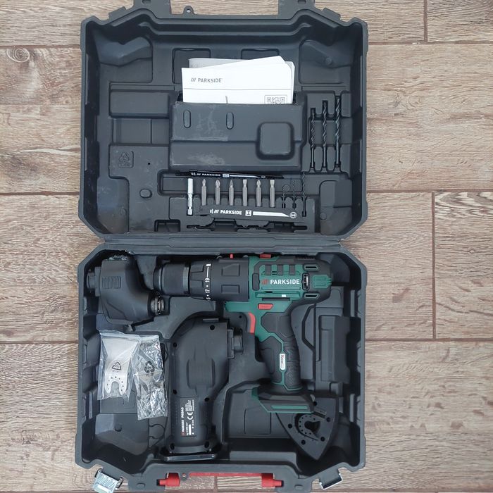 Instrument multifuncțional Parkside 3-în-1 (PKGA 20-Li C2)