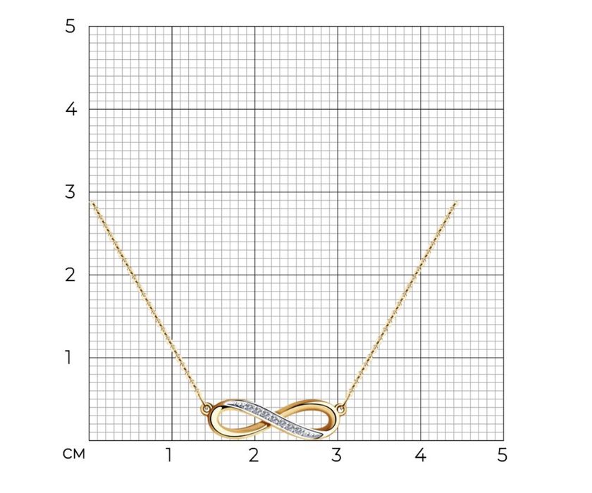 Золотое колье с бриллиантами