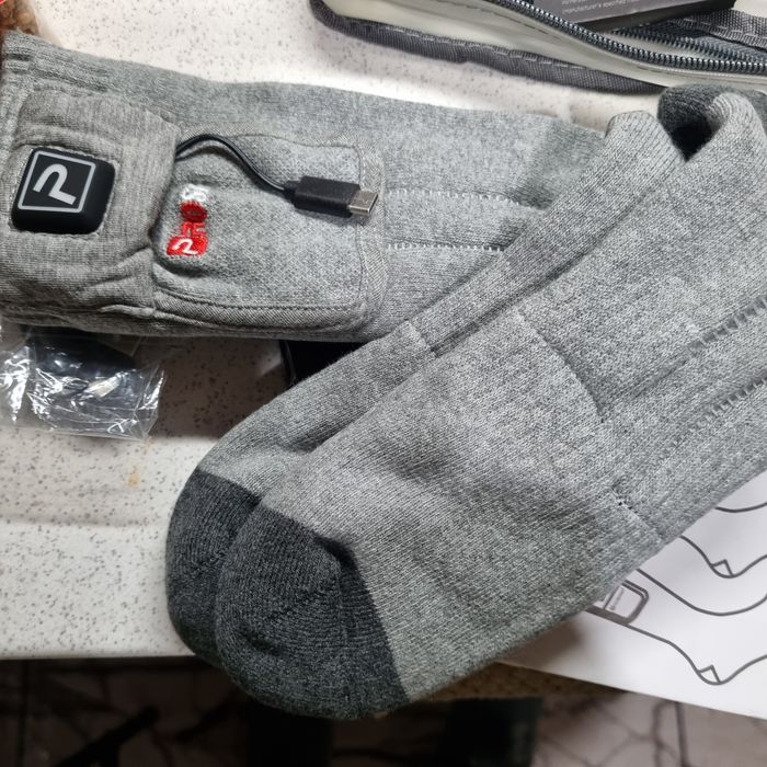 Șosete incalzite electric, prin USB, unisex, noi