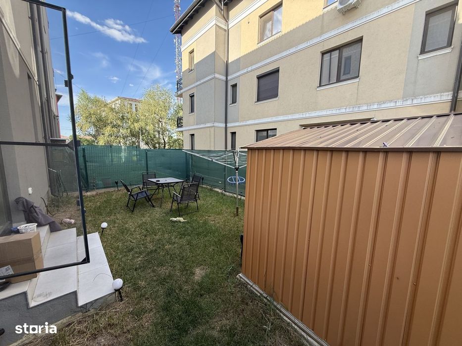 Apartament  cu 2 camere, decomandat cu gradina de 45 mp - Giroc