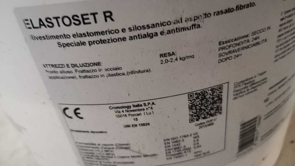 vopsea minerala siliconica de exterior - premium Italia Stettef