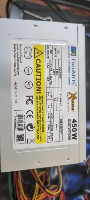 Продам блоки питания на ПК (Б/У И НЕИСПОЛЬЗОВАННЫЕ)