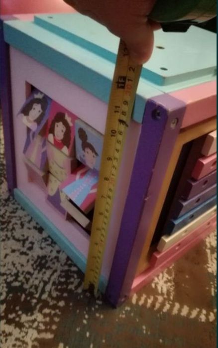 Cub joc copii lemn Montessori activitati pe toate fetele bebe copii