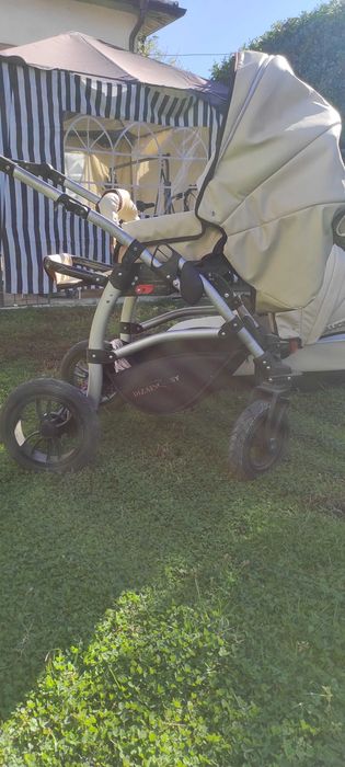 Детска количка Dizain Baby 2in1 Кожа