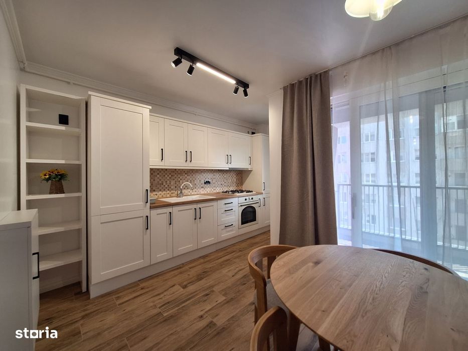 Apartament cu 2 camere, 53 mp, 2 bai, balcon, Columna Residence — fotografia 3