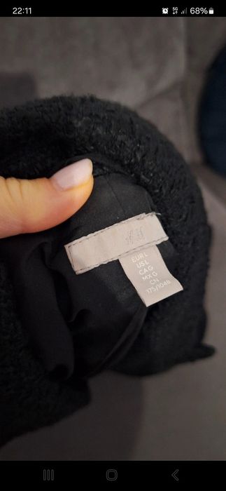 Sacou negru  H&M