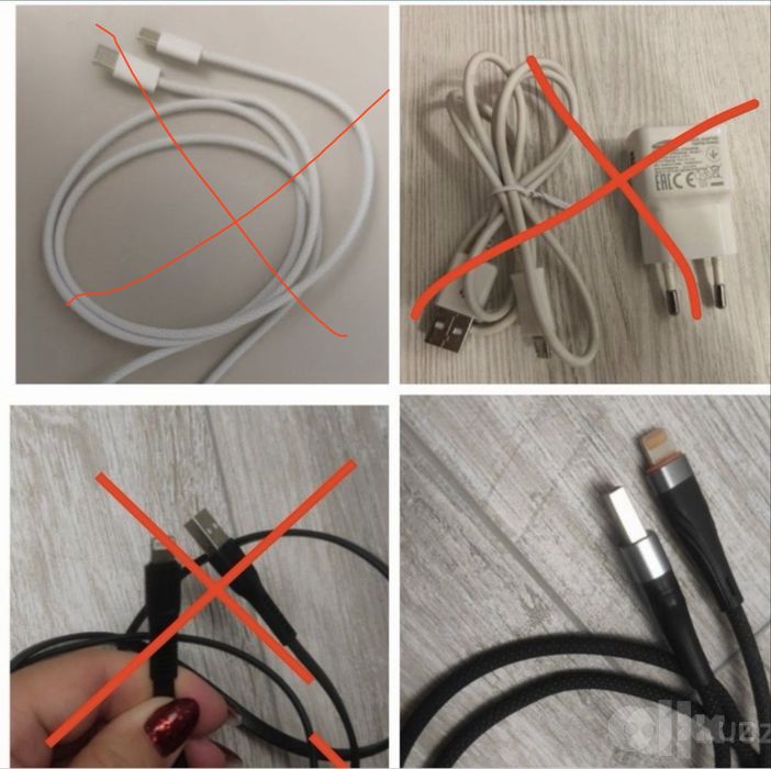 Кабель шнур usb Lightning iPhone 5-14,зарядка 33w