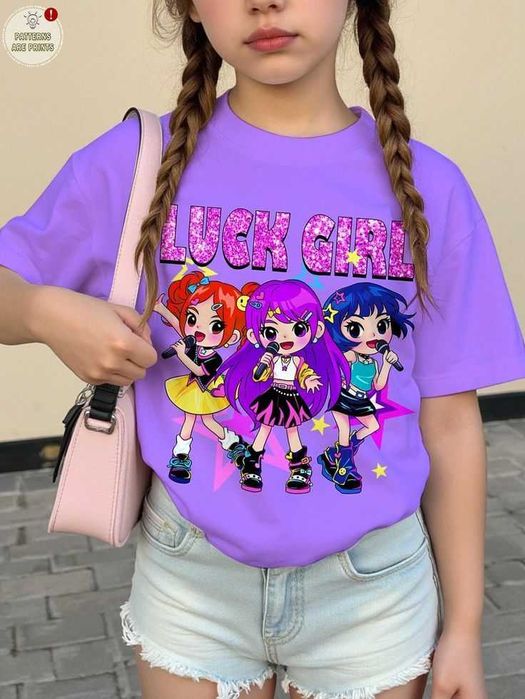 K pop DEMON Hunters детски тениски , блузи с дълъг ръкав