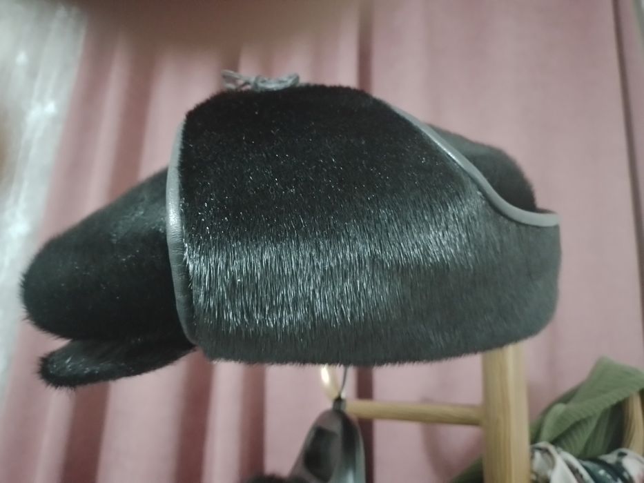 Зимняя шапка из нерпа