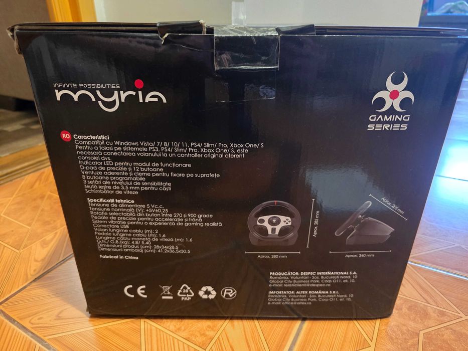 Volan Gaming Myria MG7418 - sigilat
