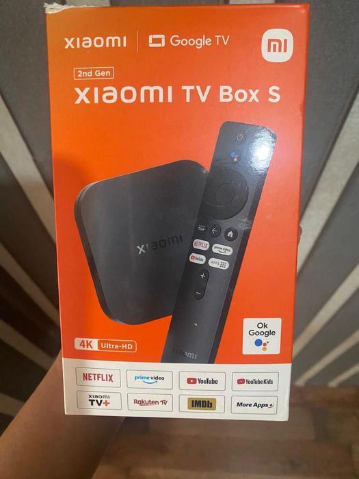 ТВ-приставка Xiaomi Mi Box S 2nd Gen 4K, 2/8 ГБ