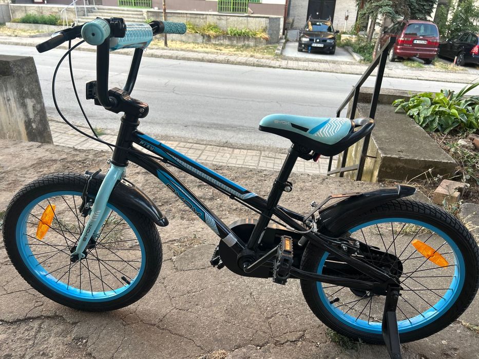 детски велосипед с помощни колела Byox Pixy 18"