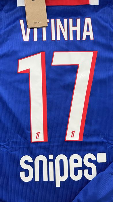 ПСЖ Vitinha #17 и Joao Neves #87 | Цял Футболен Екип PSG 26/27 | Размер L |