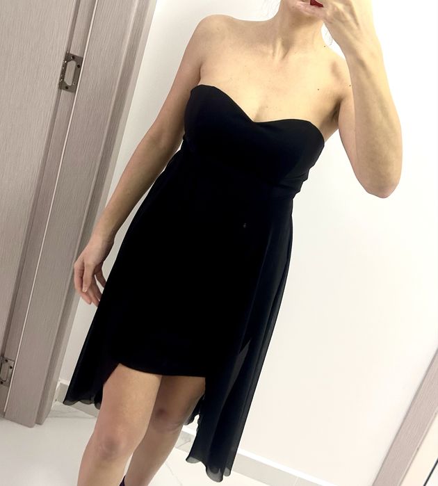 Rochie neagra de ocazie Vero Moda