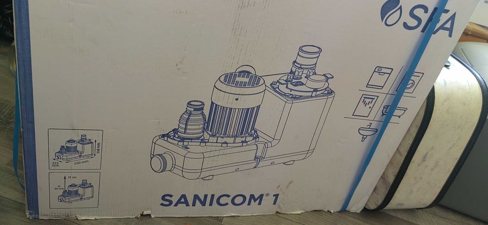Statie pompare SFA Sanicom1 ape uzate uz comercial