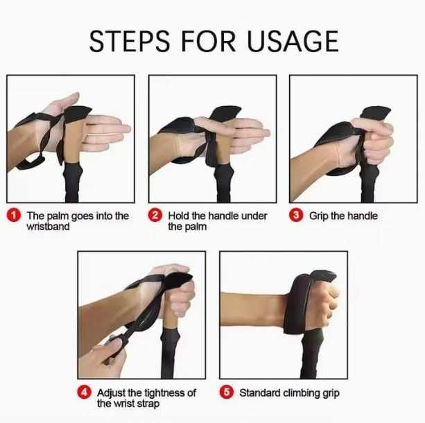 Карбонови трекинг щеки Forest tales с дръжки от корк