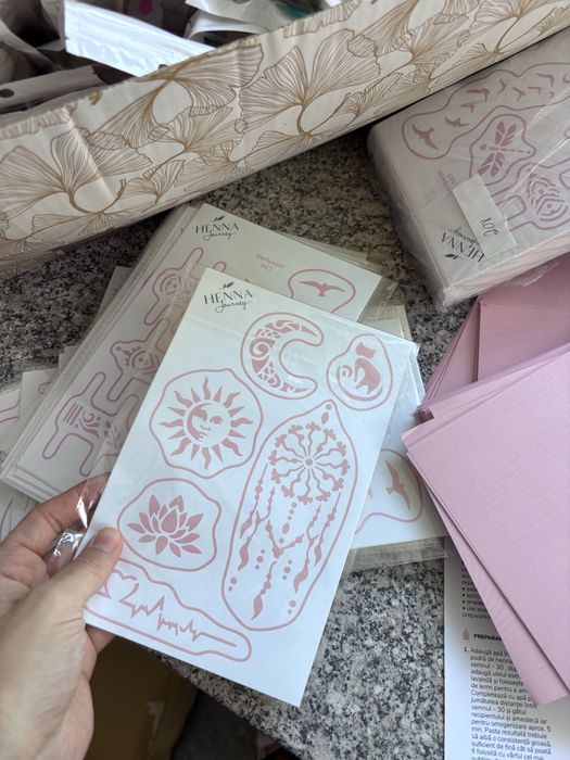 Lichidare Kit-uri henna tattoo