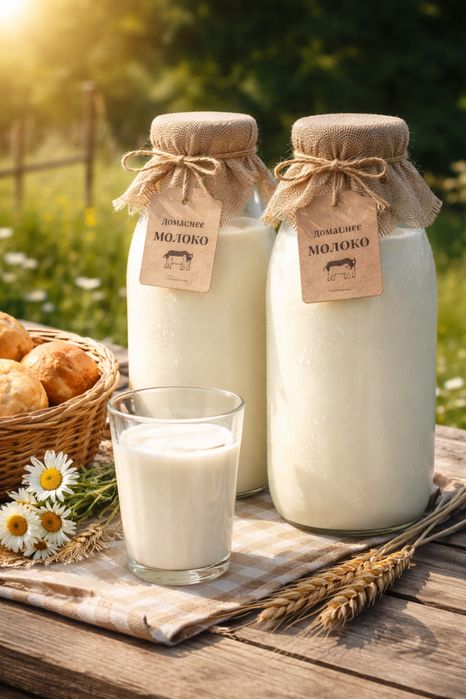 Продам домашнее молоко оптом