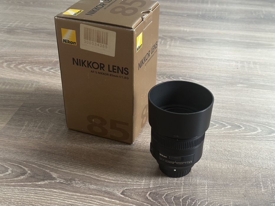 Объектив Nikon 85mm 1.8