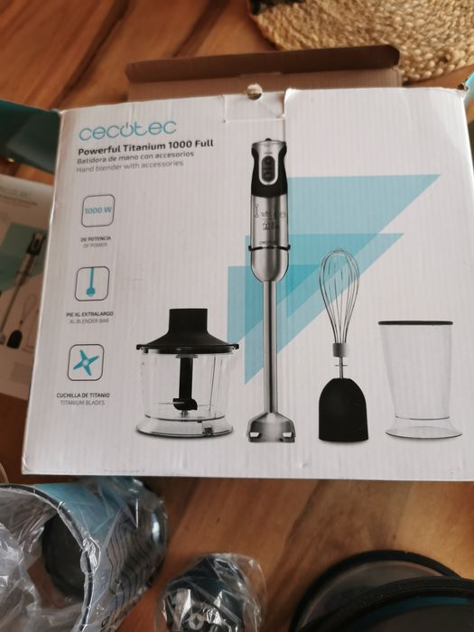 Пасaтор , чопър, блендер, миксер Cecotec 1000v