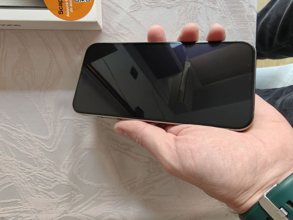 iPhone 15 pro max, titanium gray, 256gb, 97% baterie