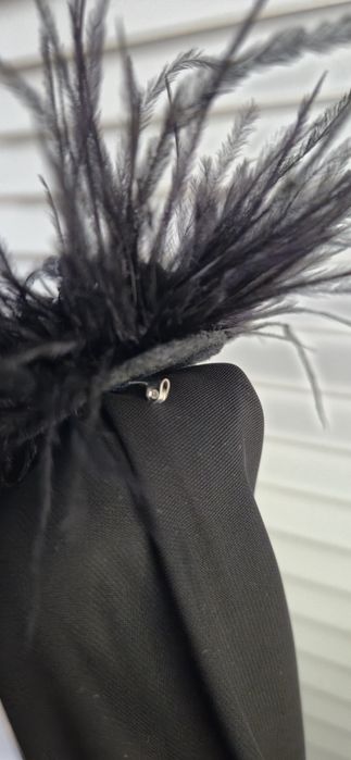 Официална черна рокля р-р L (за бал,сватба...)