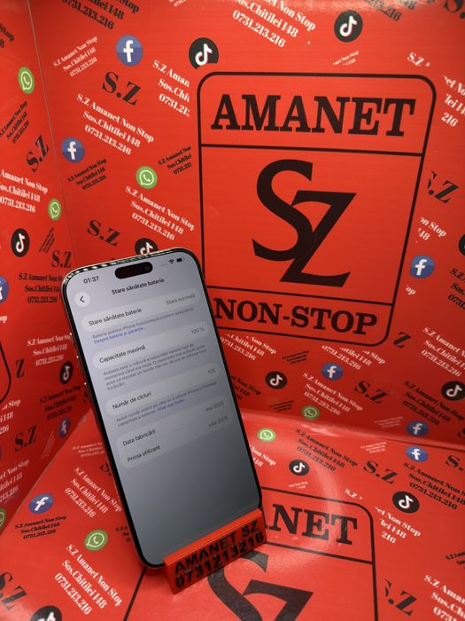 Iphone 16 Pro Max Amanet SZ Non Stop