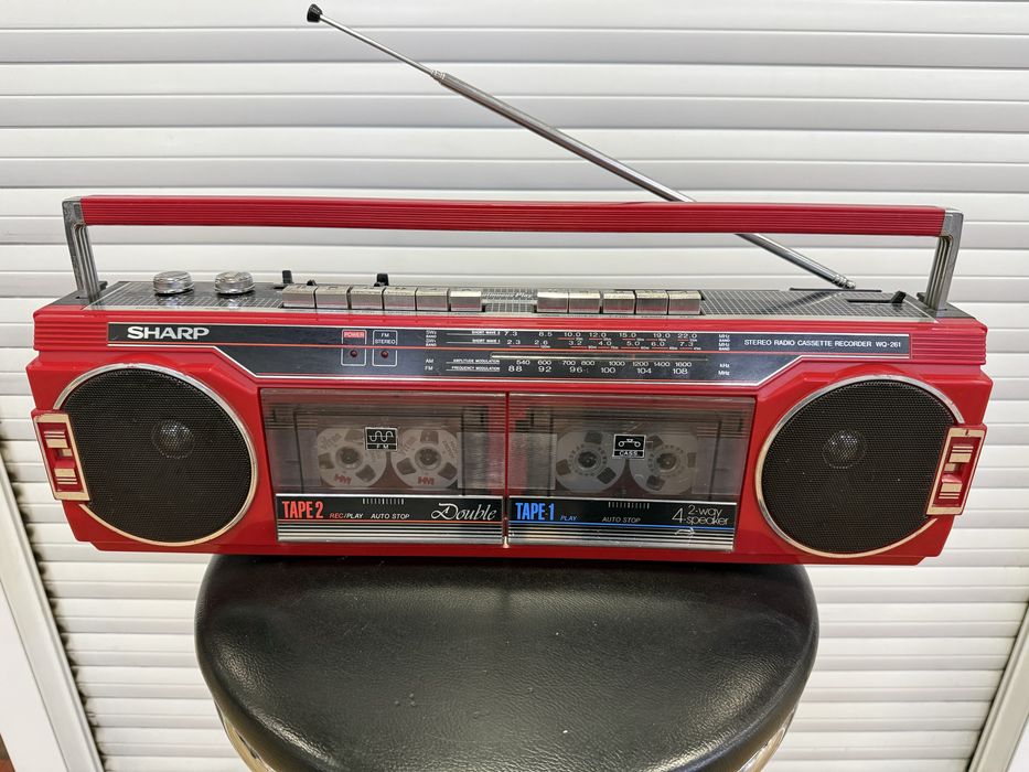 Sharp WQ 261  магнитола 1986 года