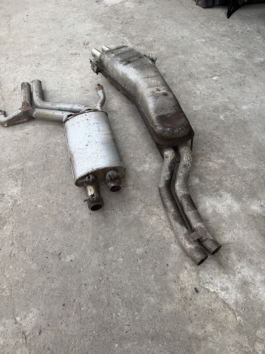 Глушитель и Резанатор 2.5 на BMW e34