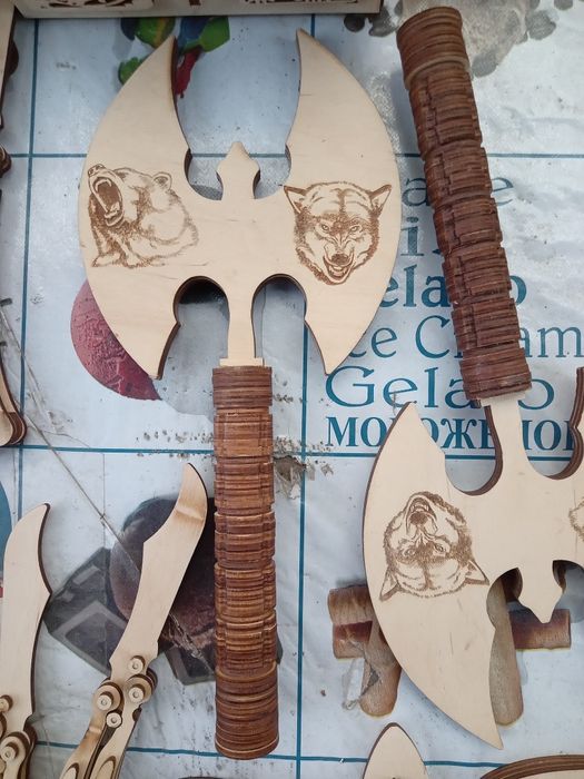 Детский секира не острая