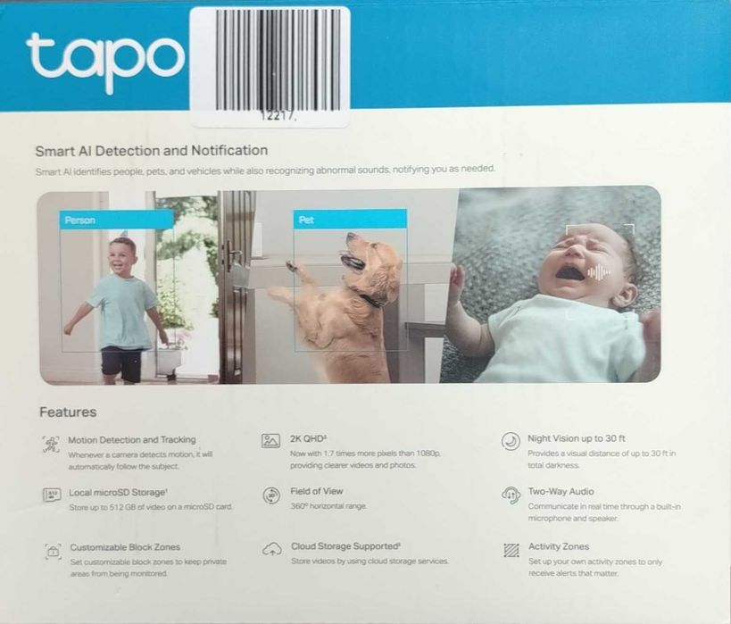 Camera supraveghere TP-Link Tapo C220 [#12217#]